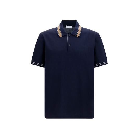 Polo de Algodón Azul Ferragamo