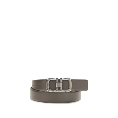 Ferragamo Regular Calfskin Belt Brown Bos Taurus