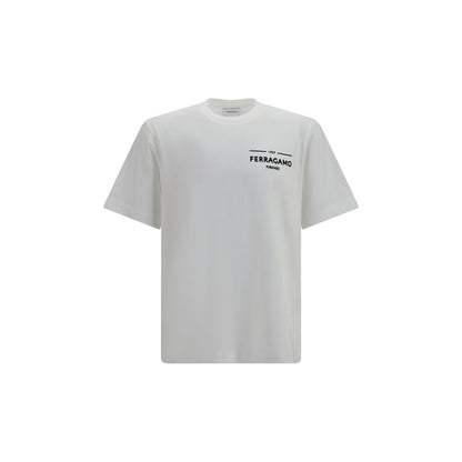 Soft Essential White Ferragamo Cotton T-Shirt