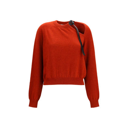 Sudadera De Lana Roja Ferragamo Versión Oves Aries