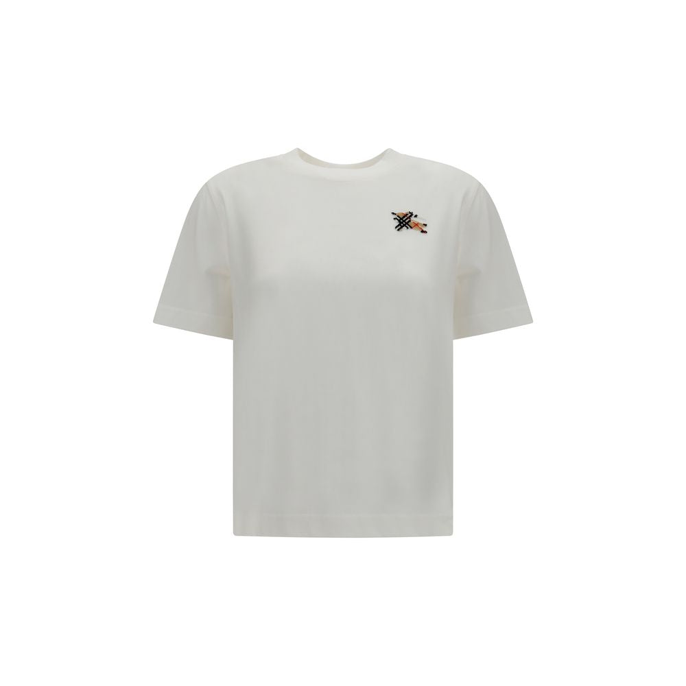 Camiseta Burberry de algodón blanco