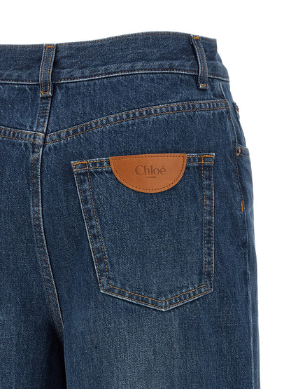 Vaqueros Chloé de algodón azul