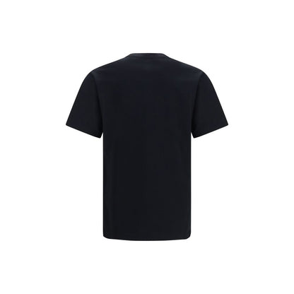 Camiseta de algodón negra de Burberry