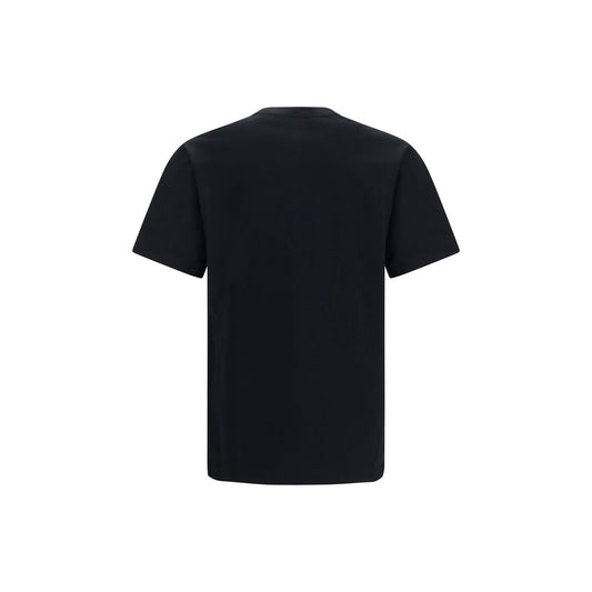 Camiseta de algodón negra de Burberry