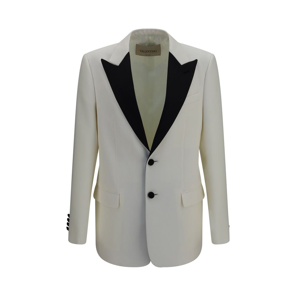 Blazer Oves Aries de Lana Blanco de Valentino Garavani