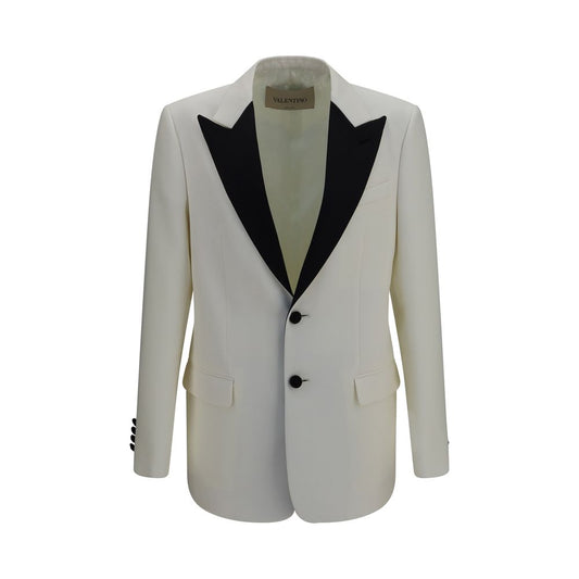 Blazer Oves Aries de Lana Blanco de Valentino Garavani