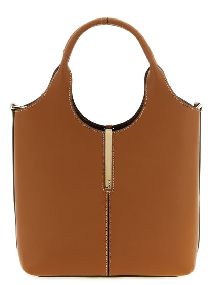Bolso tote Tod's de piel de becerro marrón