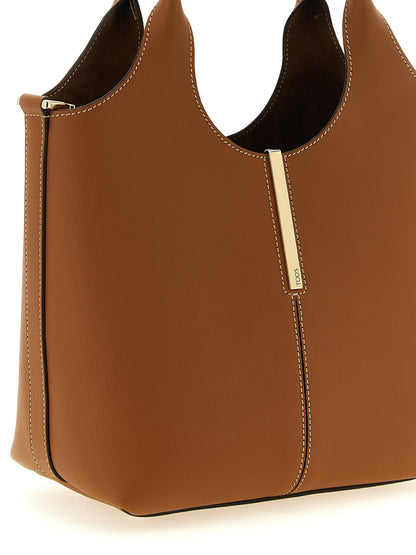 Bolso tote Tod's de piel de becerro marrón
