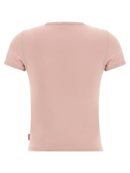 T-shirt Diesel en coton multicolore