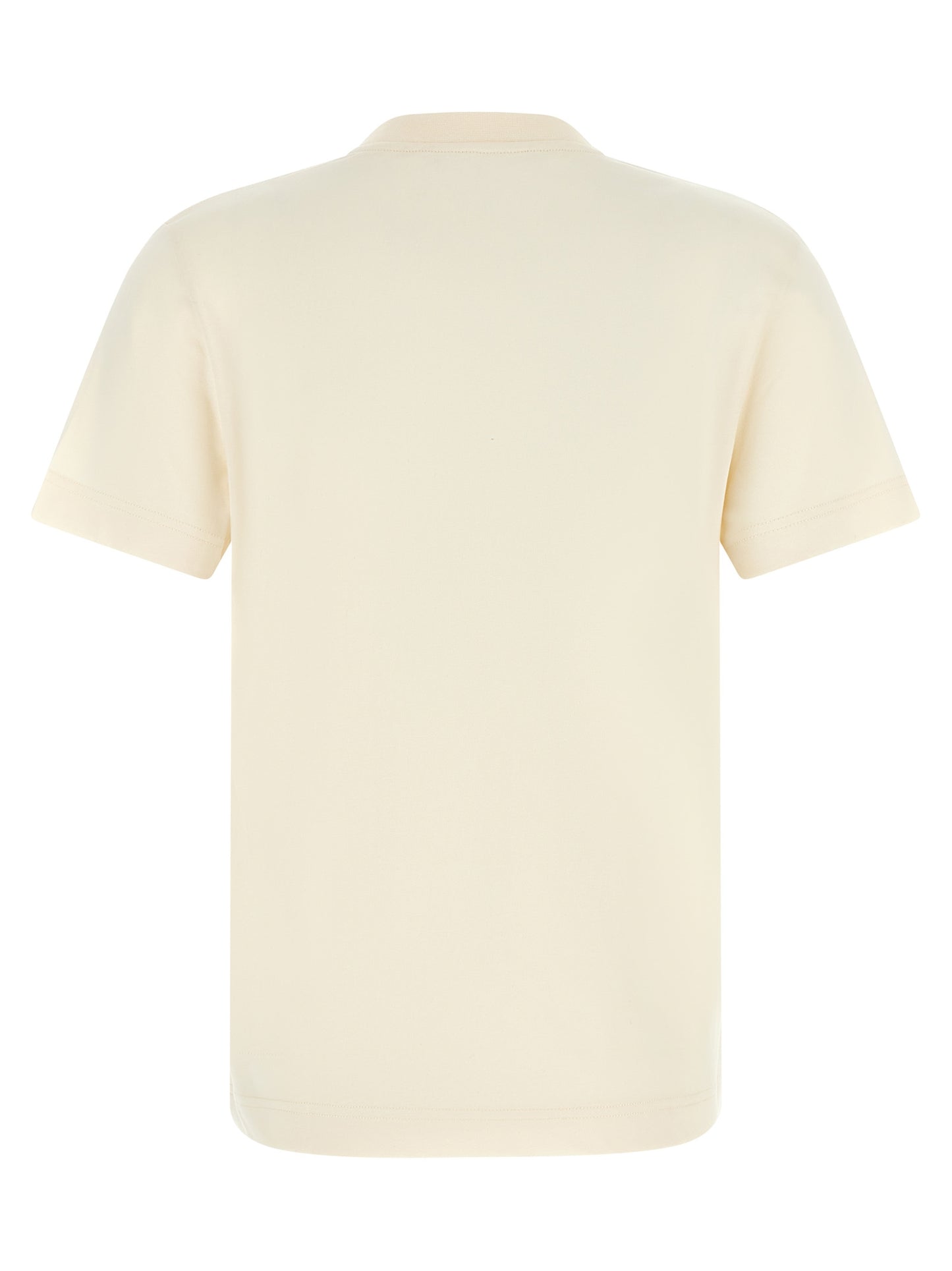 Camiseta de algodón beige Jacquemus
