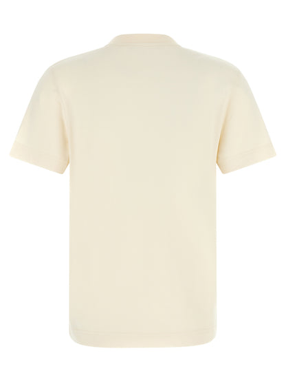 Camiseta de algodón beige Jacquemus