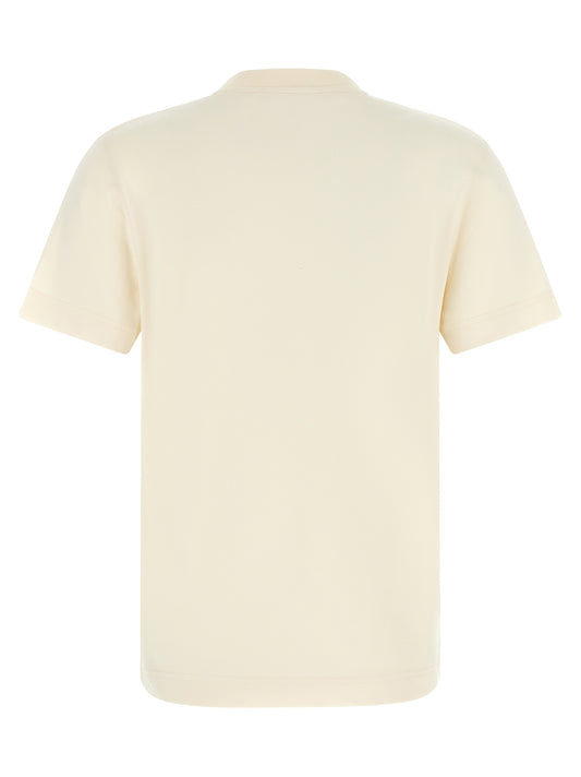 Camiseta de algodón beige Jacquemus