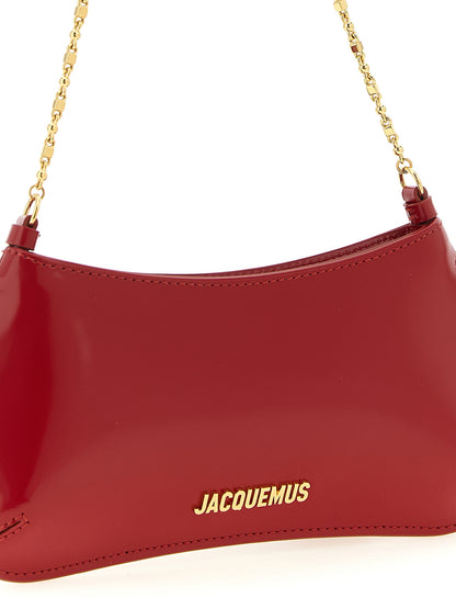 Bolso de hombro Jacquemus de piel de becerro multicolor