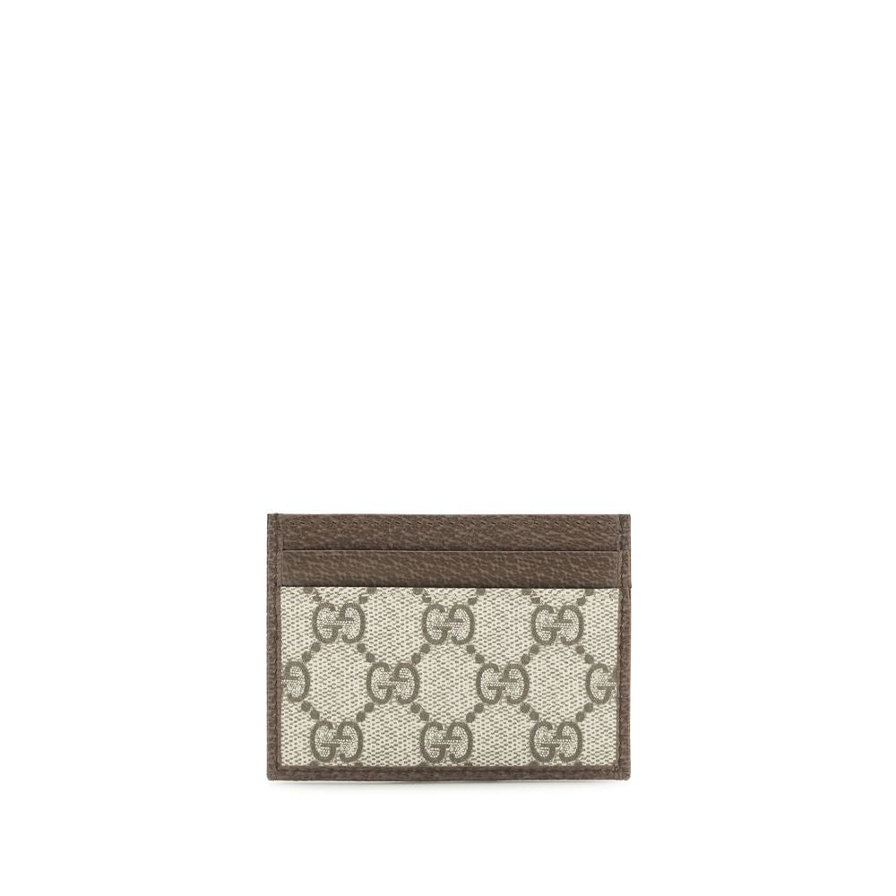 Gucci Tarjetero Ophidia Tela Marron Para La Organizacion Cotidiana