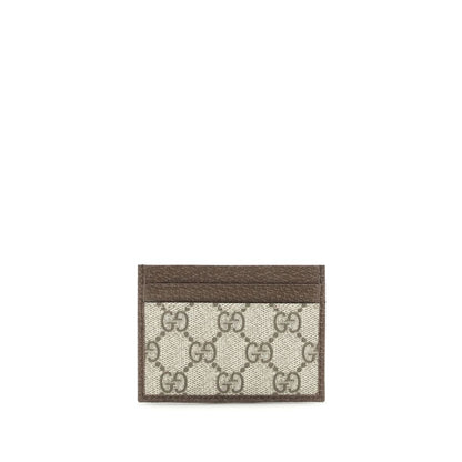 Gucci Tarjetero Ophidia Tela Marron Para La Organizacion Cotidiana