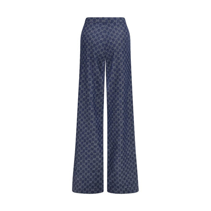 Pantalones casuales Gucci de algodón azul