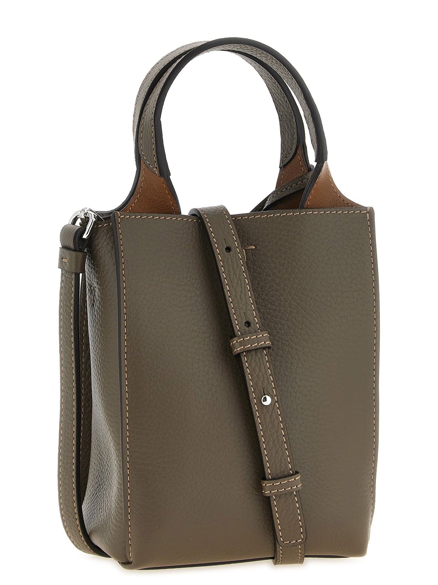 Bolso de mano Tod's de piel de becerro bicolor