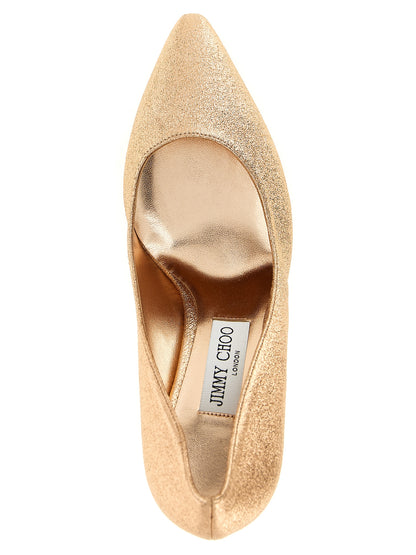 Zapatos De Tacón Alto De Tencel Multicolor Jimmy Choo