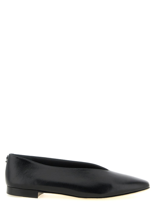 Bailarinas De Cuero Negro Modelo Margot De Jimmy Choo