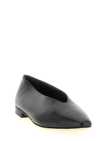 Ballerines en cuir noir modèle Margot de Jimmy Choo
