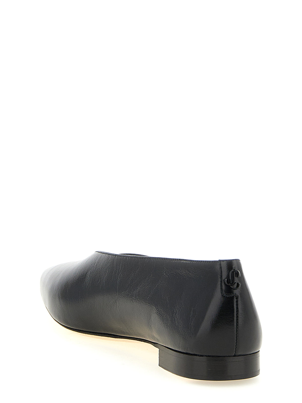 Ballerines en cuir noir modèle Margot de Jimmy Choo