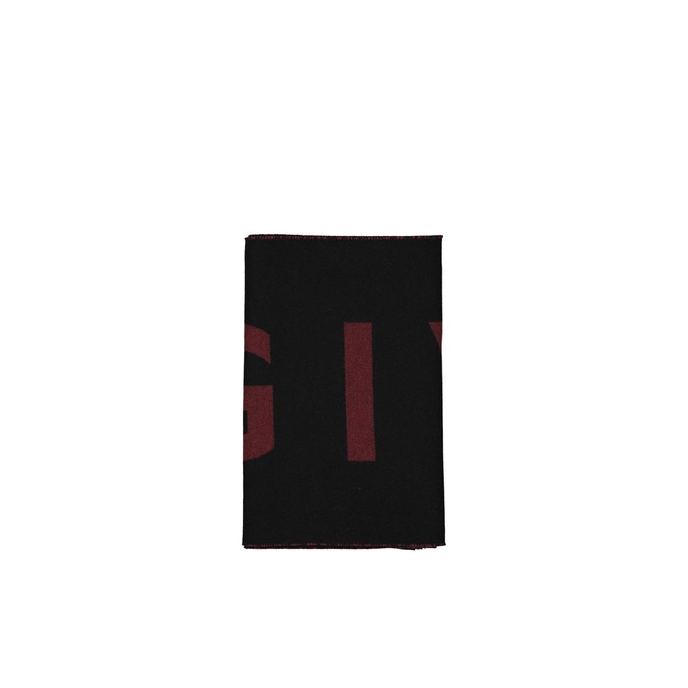 Givenchy Foulard De Cuello En Lana Virgen Negra Para Hombre