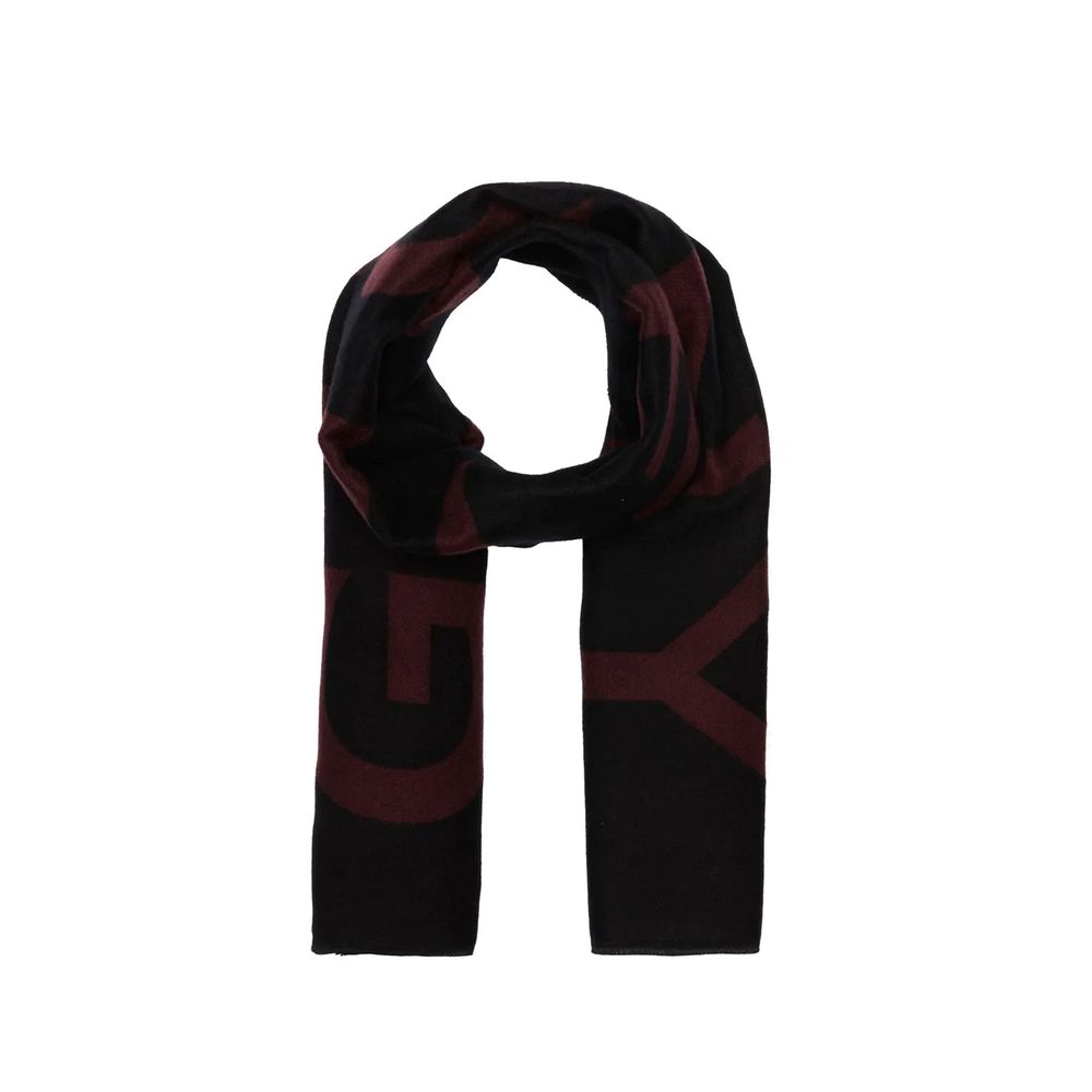 Givenchy Foulard De Cuello En Lana Virgen Negra Para Hombre