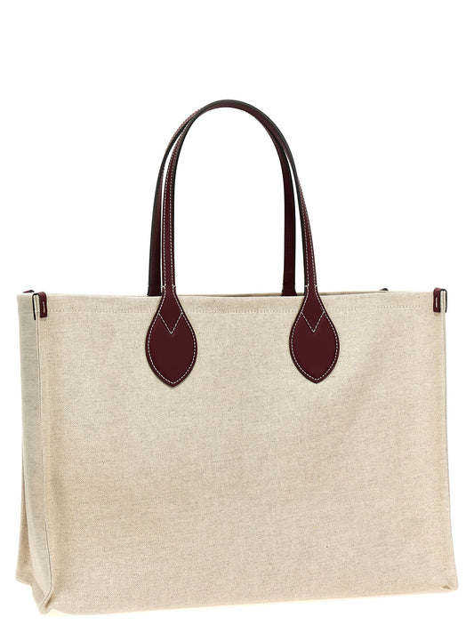 Bolso tote de polietileno beige Gucci