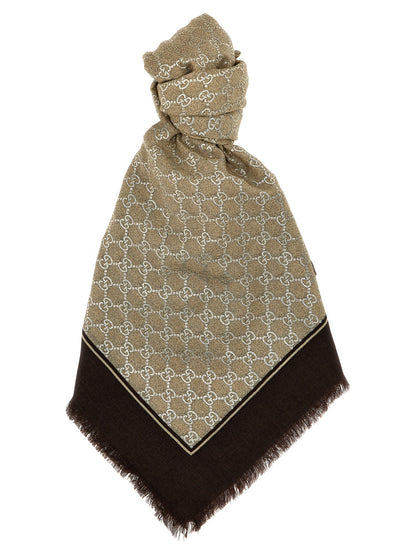 Accesorios de lana multicolor de Gucci