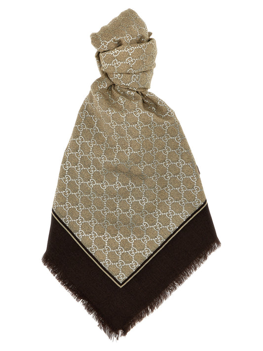 Accesorios de lana multicolor de Gucci