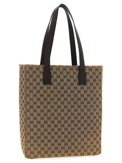 Bolso De Hombro Gucci En Poliéster De Color Marrón
