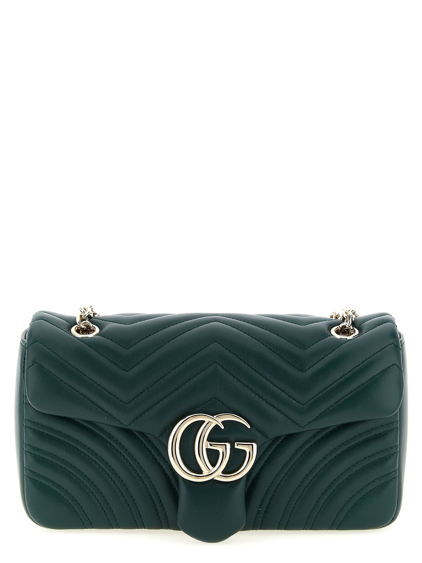 Bolso de Hombro Gucci Bicolor de Piel de Cordero