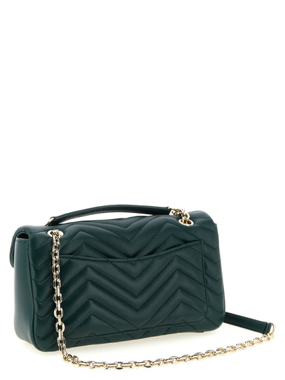 Bolso de Hombro Gucci Bicolor de Piel de Cordero