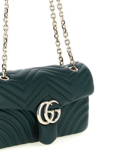 Bolso de Hombro Gucci Bicolor de Piel de Cordero