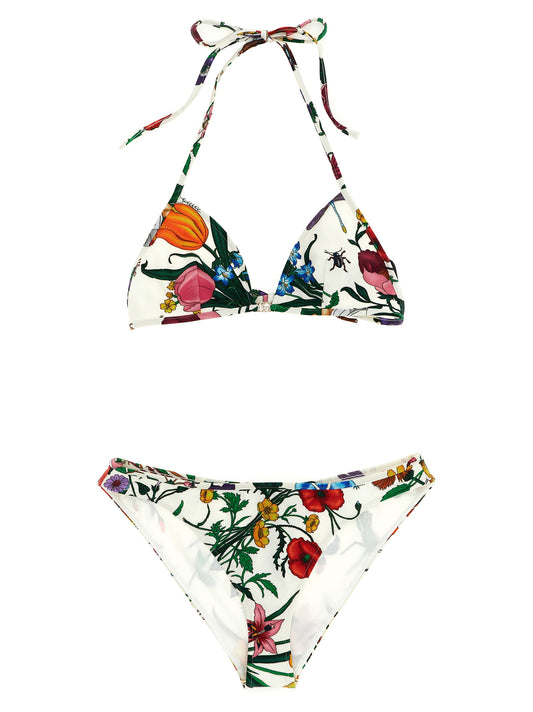 Bikini Gucci blanco de poliamida
