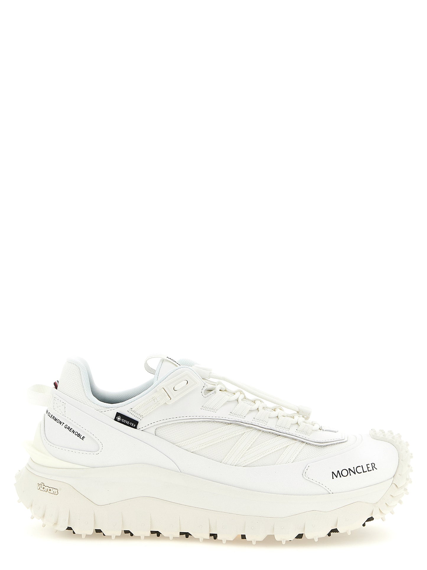 Zapatillas Deportivas De Cuero Moncler Color Blanco