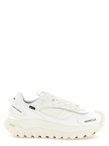 Zapatillas Deportivas De Cuero Moncler Color Blanco