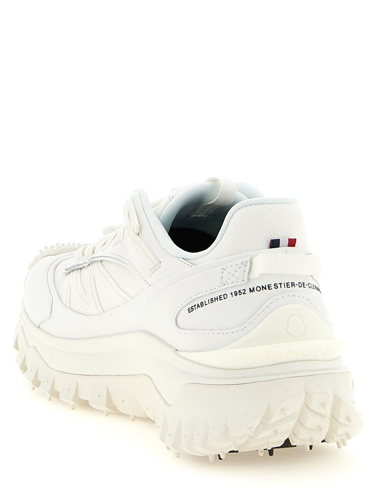 Zapatillas Deportivas De Cuero Moncler Color Blanco