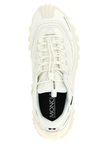 Zapatillas Deportivas De Cuero Moncler Color Blanco