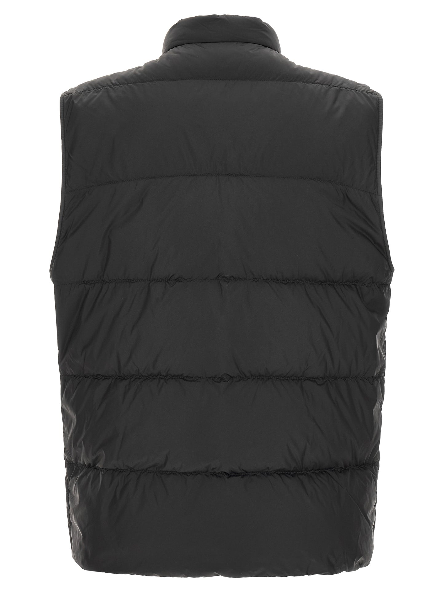 Moncler Gilet en polyamide noir modèle Tuquerouye