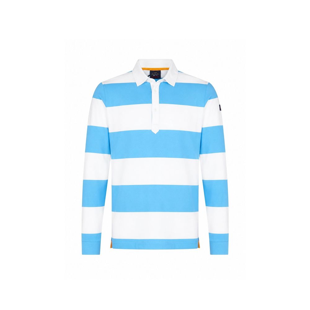Polo de algodón blanco Paul & Shark