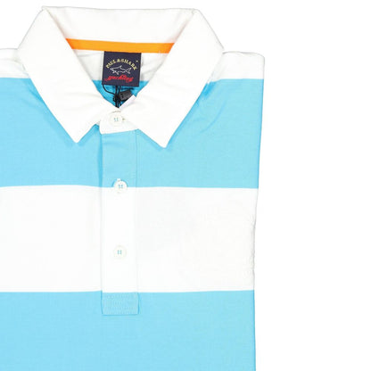 Polo de algodón blanco Paul & Shark