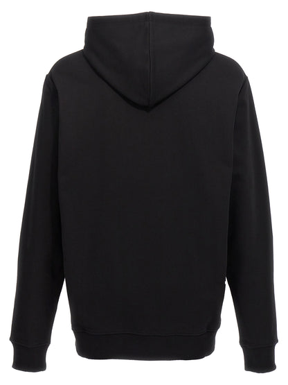 Sudadera Balmain de algodón negra