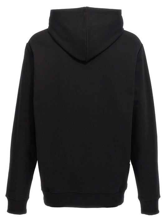Sudadera Balmain de algodón negra