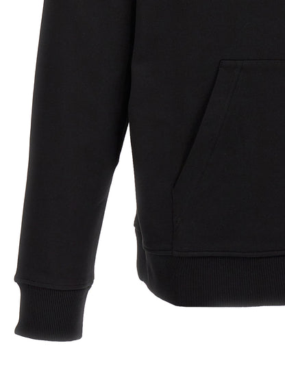 Sudadera Balmain de algodón negra