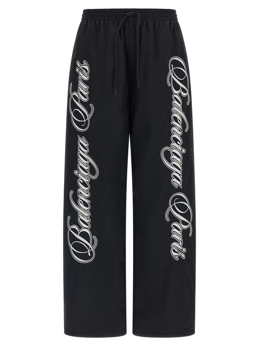 Balenciaga Pantalón Deportivo De Poliamida Multicolor
