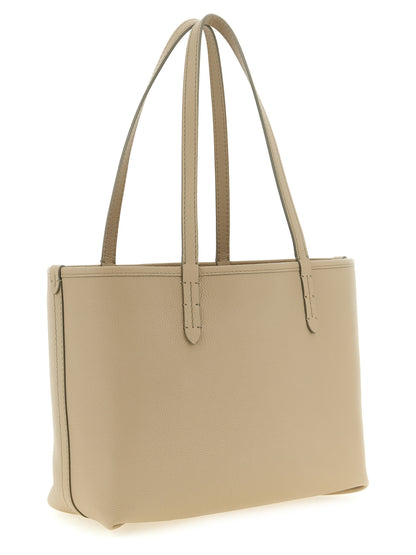 Cabas Burberry en cuir de veau beige