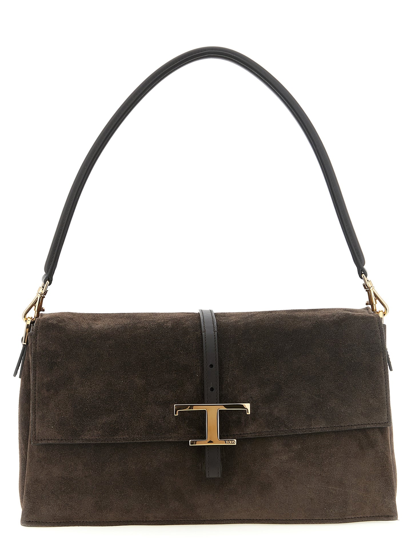 Bolso de hombro Tod's de piel de becerro marrón