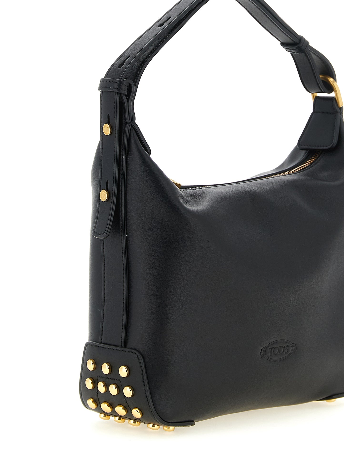 Bolso de hombro Tod's de piel de becerro negra