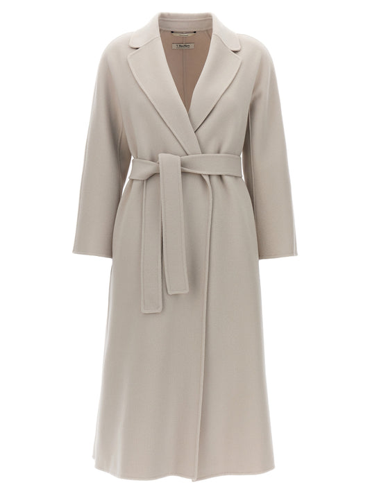 Abrigo de lana beige 'S Max Mara